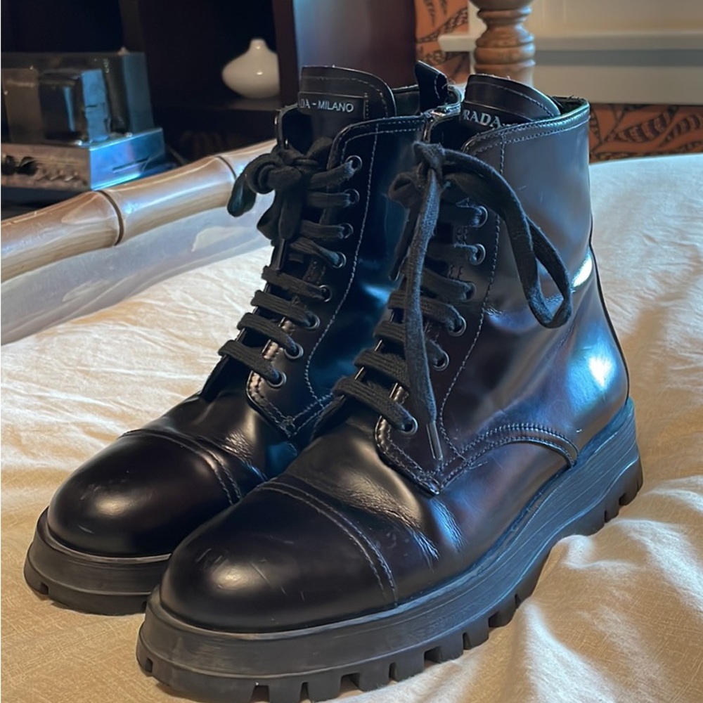 Prada combat boots (Women’s)